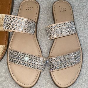 Rhinestone Sandals